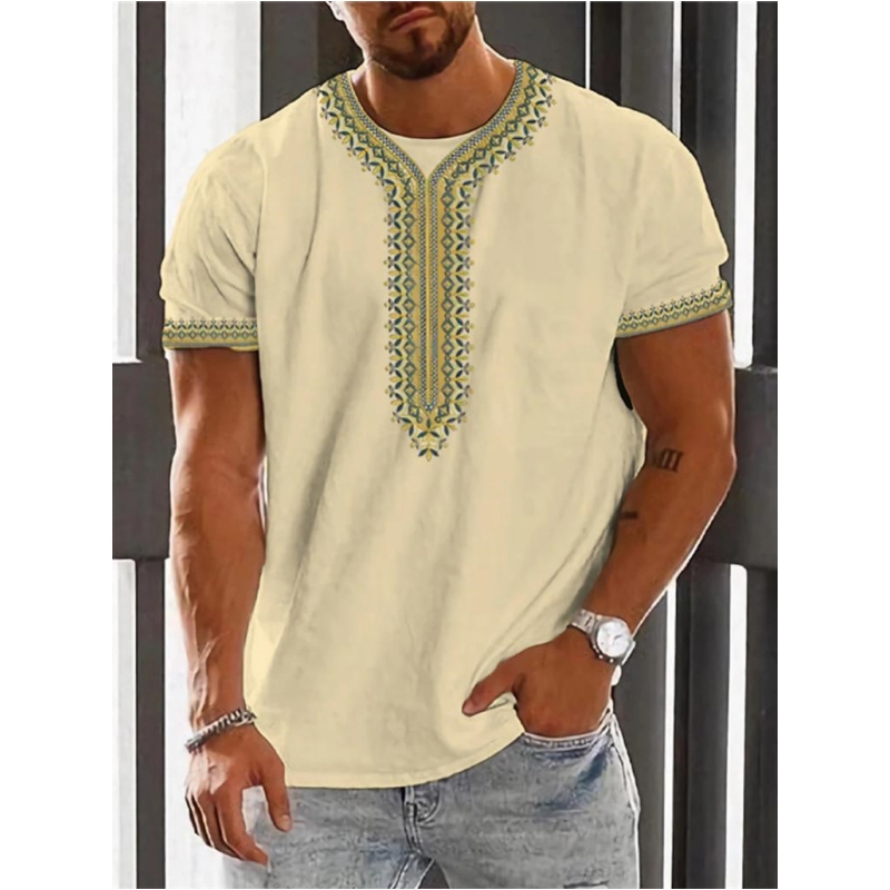 Kaus Grafis Etnik Antik Tren 2 - Ethnic Fashion Trend ulasan dan harga