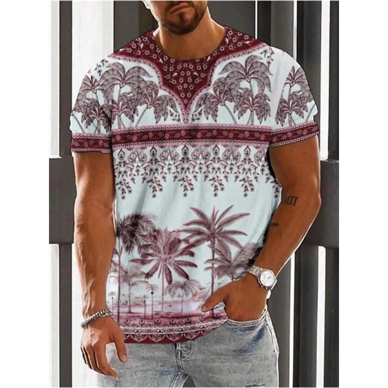 Kaus Grafis Etnik Antik Tren 2 - Ethnic Fashion Trend ulasan dan harga