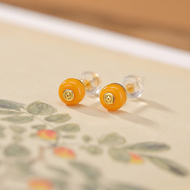 Anting Kecil Bulat Koin Perak  - Ethnic Fashion Co In ulasan dan harga